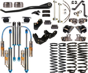 Carli Hemi 3 Dominator Lift Kit for 2014-2018 Ram 2500 4WD R1 Coils
