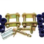 SuperPro Rear Greasable Shackle and Bushing Kit for 1998-2002 Nissan Frontier - KIT136SK