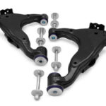 SuperPro KDSS Camber Adjustable Front Lower Control Arm Set for 2010 Lexus GX460 & 2010-2024 Toyota 4Runner Limited - TRC493