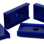 SuperPro Rear Spring Insulator Pad Bushing Kit for 1956 MG MGA & 1962 MG MGB - SPF0013K