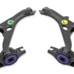 SuperPro Front Lower Control Arm Set with SuperPro Bushings for 2016 Honda Civic EX - TRC1030