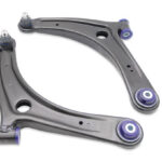 SuperPro Front Lower Control Arm Set with SuperPro Bushings for 2007-2014 Mitsubishi Outlander & Lancer Models - TRC1022