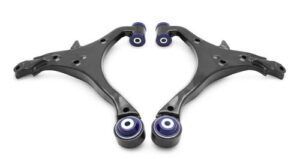 SuperPro Front Lower Control Arm Set with SuperPro Bushings for 2002 Honda CR-V EX - TRC1094