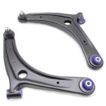 SuperPro Performance Front Lower Control Arm Set with SuperPro Bushings for 2007-2014 Mitsubishi Outlander & Lancer Models - TRC1023