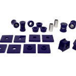SuperPro Front Axle Bushing Kit for MGB/GT/V8 - Chrome Bumper with Stainless Steel Hardware - KIT5119FSSK