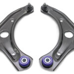 SuperPro Front Lower Control Arm Set with SuperPro Bushings for 2014 Nissan Versa Note - TRC1084