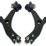 SuperPro Front Lower Control Arm Set with SuperPro Bushings (21mm Ball Joint) for 2006 Volvo C70