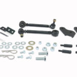 SuperPro Extended Heavy Duty Quick Disconnect Front Sway Bar Link Set for 2007-2018 Jeep Wrangler Models - TRC4311