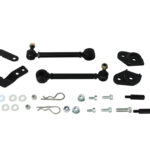 SuperPro Extended Heavy Duty Quick Disconnect Front Sway Bar Link Set for 2018 Jeep Wrangler Rubicon & 2020 Jeep Gladiator Altitude - TRC4314