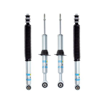 Bilstein B8 5100 (Ride Height Adjustable) 1-2.5 Front Lift with 0-1.5 Rear Lift Shocks for 2024-2025 Toyota Tacoma 4WD
