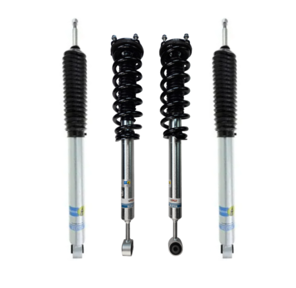Bilstein RCD 4-6 Lift Front Assembled Coilovers with 4 Lift Rear Shocks for 2007-2021 Toyota Tundra