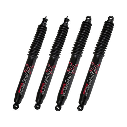 80-85 Ford F-350 4WD 3-6" Fr 1.5-5" Rear Lift Skyjacker Black MAX Shocks