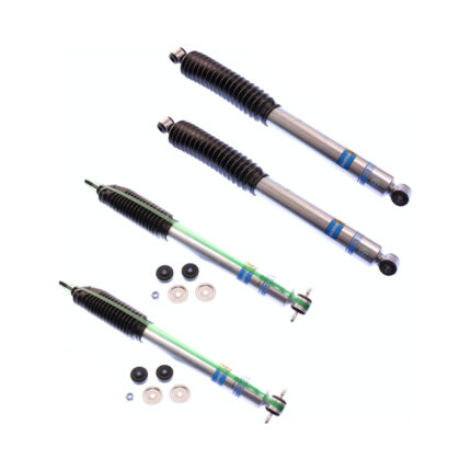 93-98 JEEP Grand Cherokee (ZJ) 4WD Bilstein 5100 3.5-4" Front & Rear Lift Shocks-24-188197-24-186223