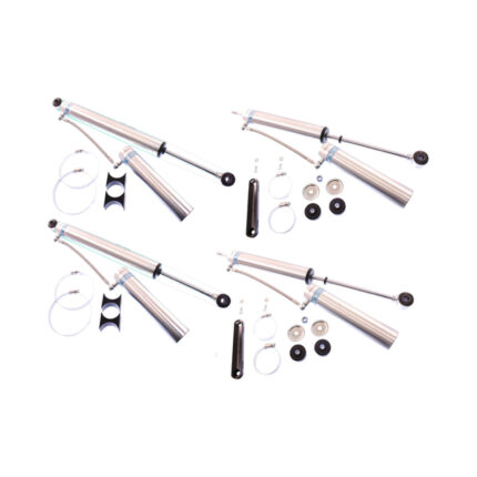 99-'10 Silverado 3500 2WD Bilstein 5160 6" Front & 3-5" Rear Lift Shocks-25-187687-25-187694