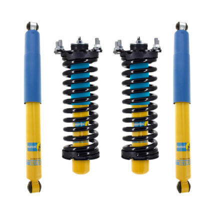 Bilstein 4600 Assembled Front Coilovers and Rear Shocks for 02-12 Jeep Liberty