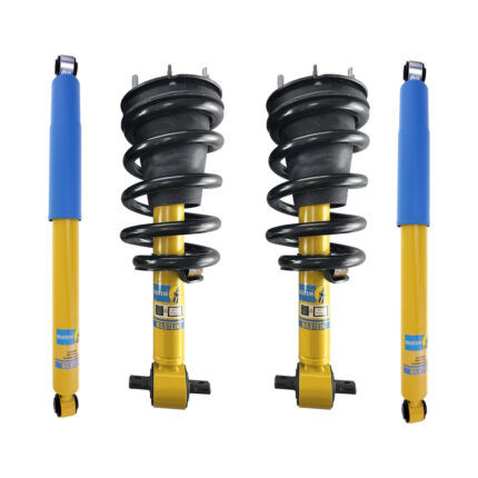 Bilstein 4600 Assembled Front Coilovers with OE Replacement Coils and Rear Shocks for 2019-2023 Chevy Silverado 1500