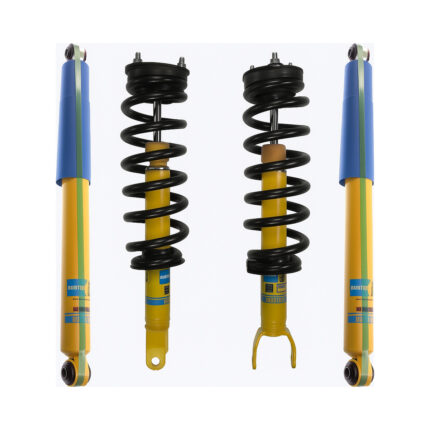 Bilstein 4600 Front Coilovers with OE Replacement Coils and Bilstein 4600 Rear Shocks for 2019-2024 Ram 1500 Classic 4WD