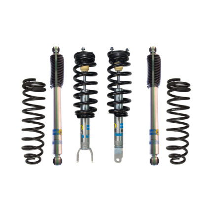 Bilstein 5100 0-2.75 Front Assembled Coilovers with 0-1 Rear Lift Shocks and 1 Rear Lift Coils for 2019-2024 Ram 1500 Classic 4WD