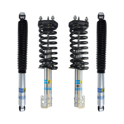 Bilstein 5100 0.75-2 Front Lift Assembled Coilovers with OE Replacement Coils and Rear Shocks for 2005-2010 Jeep Commander XK