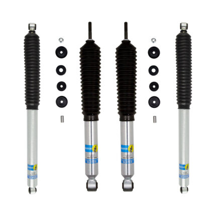 Bilstein 5100 2-2.5 Front, 0-1 Rear Lift Shocks for 2017-2022 Ford F-250 4WD