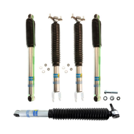 Bilstein 5100 4-6″ Front and 3-4″ Rear Lift Shocks +Stabilizer for 11-’17 Chevy Silverado 3500HD