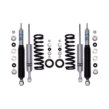 Bilstein 6112 0-3.5" Lift Coilovers with 5100 Rear Shocks for 2010-2023 Toyota 4Runner
