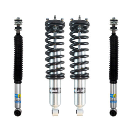 Bilstein 6112 Assembled 1.3-2.9" Front Coilovers 0-1" Rear Lift Shocks Kit for 2001-2007 Toyota Sequoia 4WD