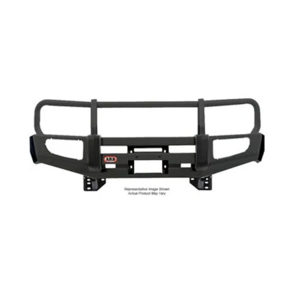 Black Nissan Titan Deluxe Bull Bar Winch Mount Bumper 04-10 a