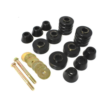 Energy Suspension Body Mount Bushings Black for 1979-1980 GMC C2500 3.4103G