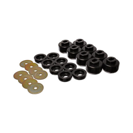 Energy Suspension Body Mount Bushings Black for 2002-2006 Chevrolet Avalanche 2500 4WD 3.4150G