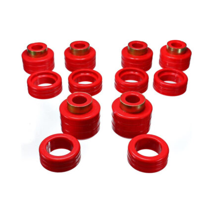 Energy Suspension Body Mount Bushings Red for 1988-1988 Chevrolet V30 3.4123R