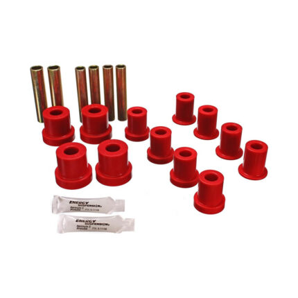 Energy Suspension Front Leaf Spring Bushing Red for 1987-1987 Chevrolet V30 3.2112R