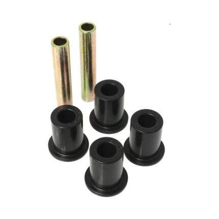 Energy Suspension Front Leaf Spring Shackle Bushing Sleeve Black for 1977-1986 Chevrolet K30 3.2111G