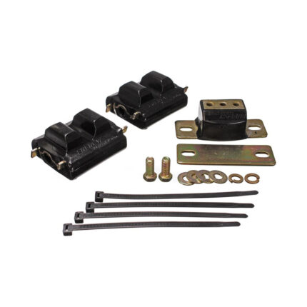 Energy Suspension Motor And Trans Mount Set Black for 1978-1990 Chevrolet G30 3.1130G