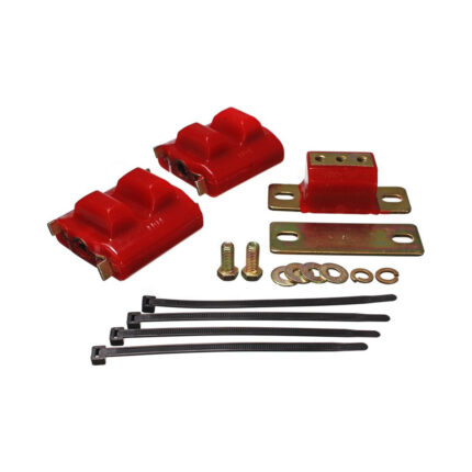 Energy Suspension Motor And Trans Mount Set Red for 1977-1986 Chevrolet C10 Suburban 3.1130R