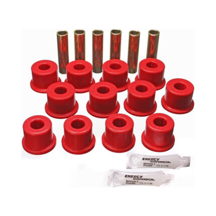 Energy Suspension Rear Leaf Spring Bushing Red for 1995-1999 Chevrolet Tahoe 3.2128R