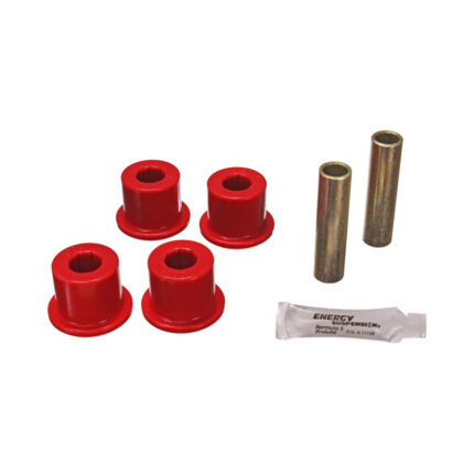Energy Suspension Rear Leaf Spring Shackle Bushing Sleeve Red for 1981-1986 Chevrolet K30 3.2126R