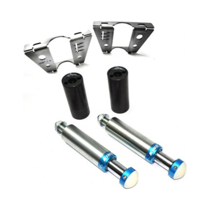 EVO Rear RocksStops Brackets and Bumps Black EVO Mfg