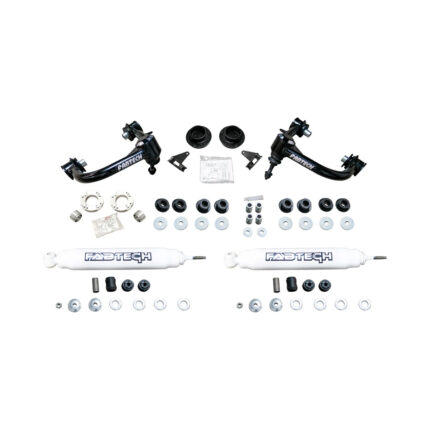 Fabtech 3 Ball Joint UCA Lift Kit with Rear Performance Shocks for 2024-2025 Toyota Tacoma 4WD
