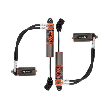 Fox Factory Race Series 2-3 Front Lift Shocks for 2018-2022 Jeep Wrangler JL 2WD-4WD with 3.0 Internal Bypass Reservoir Compression Adjustable 883-26-057