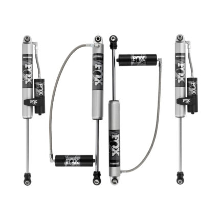 Fox Perf Series 2-3 Front-Rear Lift Shocks for 2018-2022 Jeep Wrangler JL 2WD-4WD with 2.0 Smooth Body Reservoir