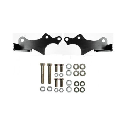Jeep JL Protek Front Shock Relocation Brackets Black 18-Present Wrangler JL EVO Manufacturing
