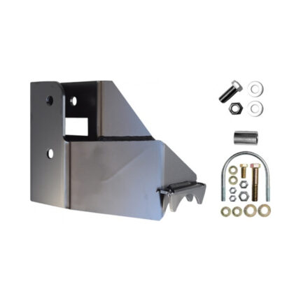 Jeep JL Rear Raised Trackbar Bracket 18-Present Wrangler JL Black EVO Manufacturing