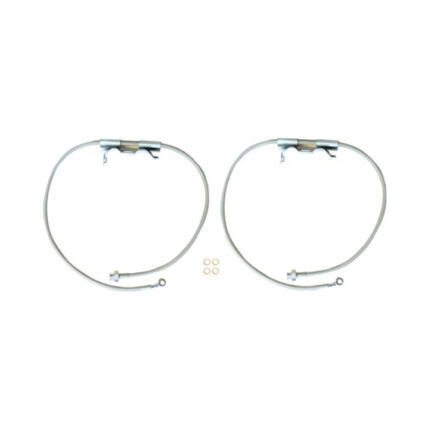 Jeep Wrangler JL and JT Gladiator Front Brakeline Pair D44 for 2-5 Inch Lift EVO Manufacturing