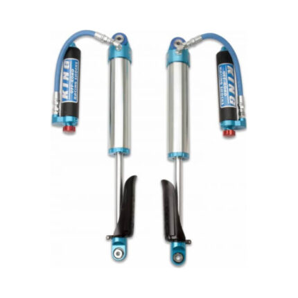 KING 2.5 Front Shocks 0-2.5" LIFT With Finn Reservoirs for 2018 Jeep Wrangler JL (With Adjuster)