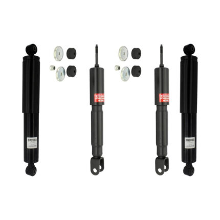 KYB Excel-G GR-2 Front Rear Shocks for 2002-06 CHEVROLET Avalanche 1500 4WD with Premium Smoort Ride Susp 341343 341343 SR2003 SR2003