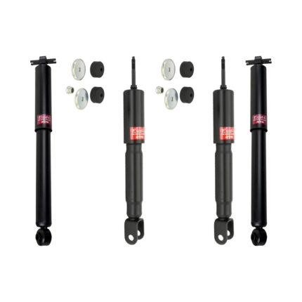KYB Excel-G GR-2 Front Rear Shocks for 2003-10 CHEVROLET Express 1500 AWD Van 341343 341343 344483 344483