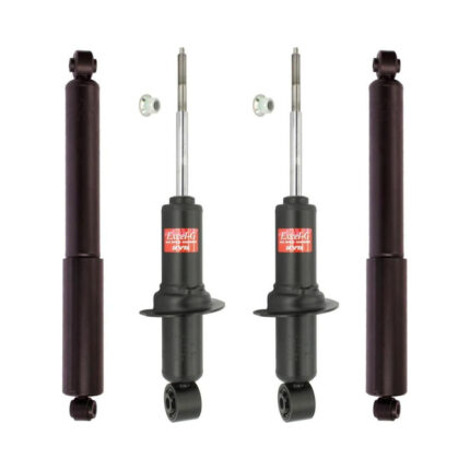 KYB Excel-G GR-2 Front Rear Shocks for 9/2005-08 NISSAN Frontier 2WD 341467 341467 345067 345067