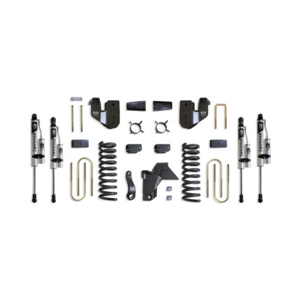 MaxTrac 4" Lift Kit with Vulcan Reservoir Shocks for 2019-2024 RAM 3500 4WD Diesel-K947541VR