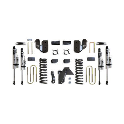 MaxTrac 4" Lift Kit with Vulcan Reservoir Shocks for Factory Rear Air Ride for 2019-2024 RAM 3500 4WD Diesel-K947541VRA